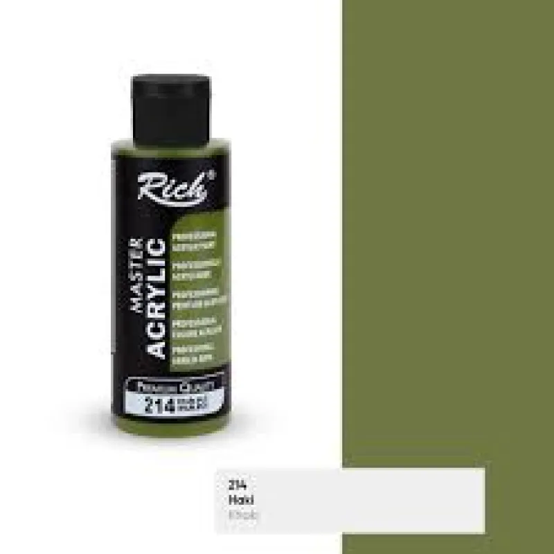 RİCH MASTER AKRİLİK 120 CC HAKİ 214