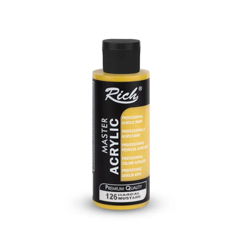 RİCH MASTER AKRİLİK 120 CC HARDAL 126