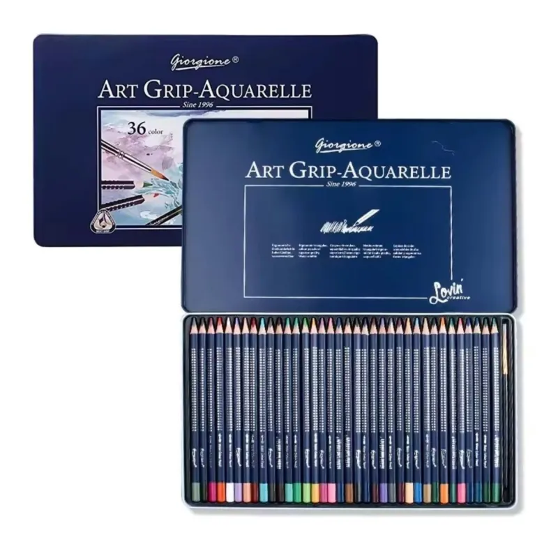 GIORGIONE AQUERELLE BOYA KALEMİ 36 LI METAL KUTU G-SR36