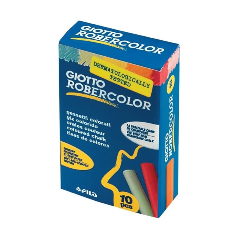 GIOTTO ROBERCOLOR TEBEŞİR 10 LU RENKLİ 538900