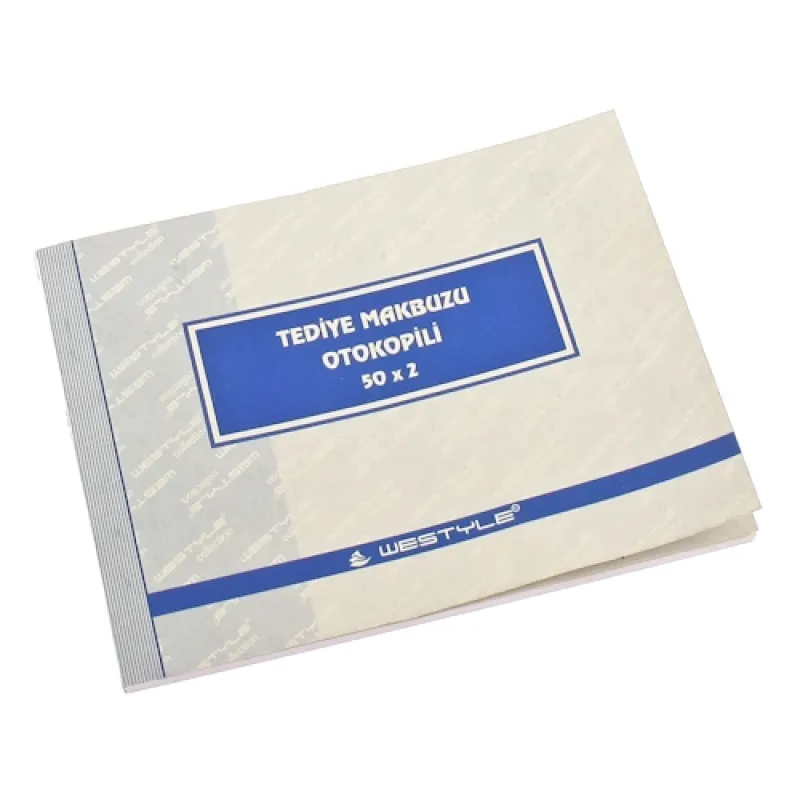 ARMAT TEDİYE MAKBUZU 50X2 nüsha NO:3 OTOKOPİLİ
