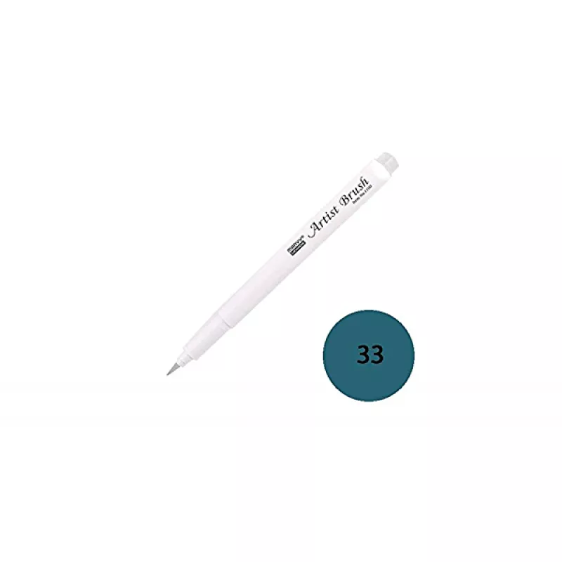 Marvy Artist Brush Fırça Uçlu Kalem 1100 No:33 Oriental Blue