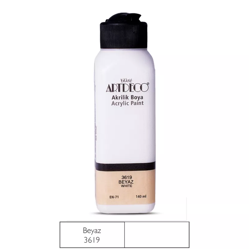 Artdeco Akrilik Boya Beyaz 140ml 3619