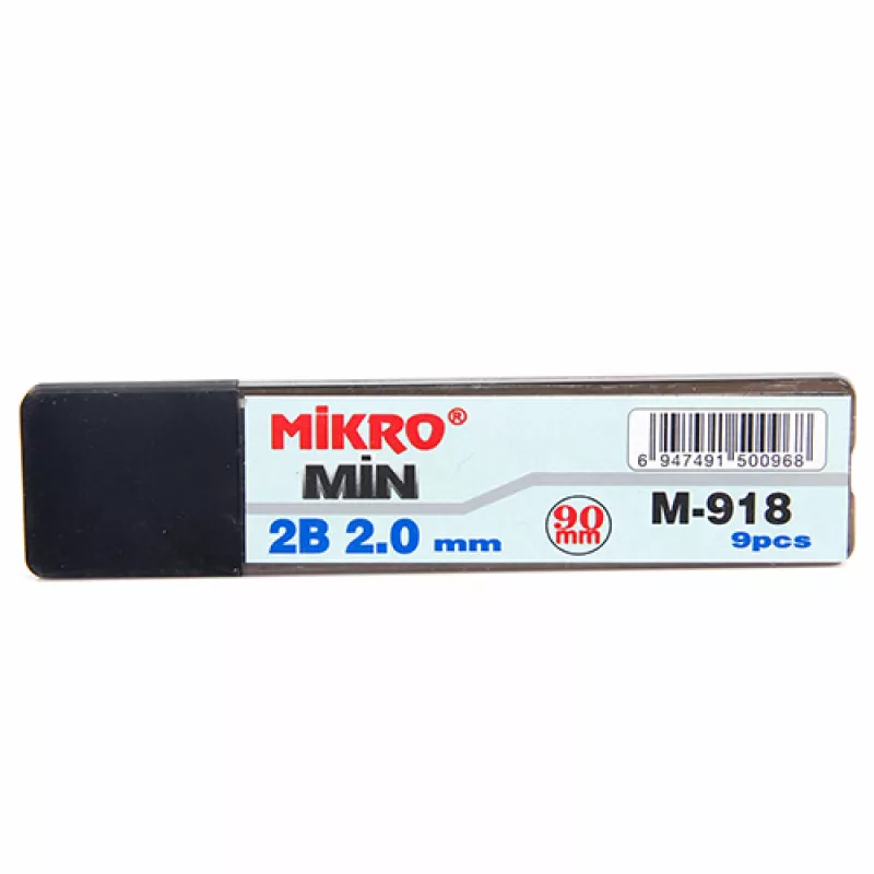 MİKRO M-918 /2.0 mmX 90mm-KURŞUN KALEM UCU 2B