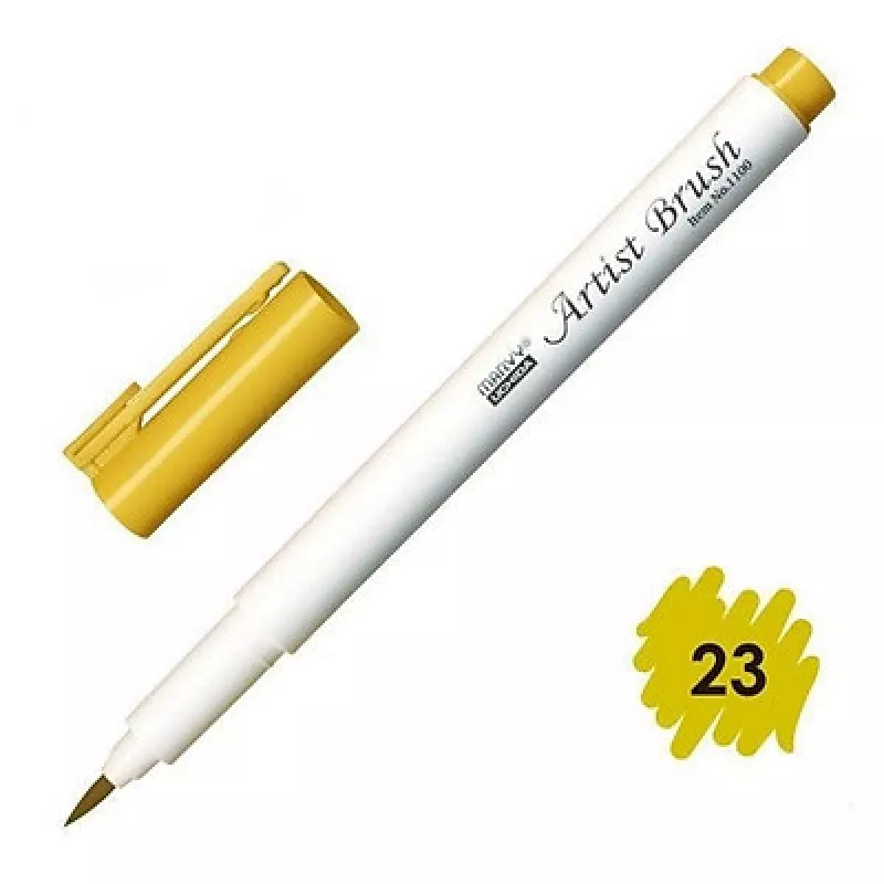 Marvy Artist Brush Fırça Uçlu Kalem 1100 No:23 Gold Ochre