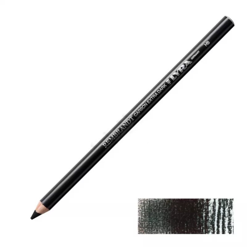 Lyra Rembrandt Carbon Extra Dark Hi-Quality Eskiz ve Çizim için HB Dereceli Füzen Kalem