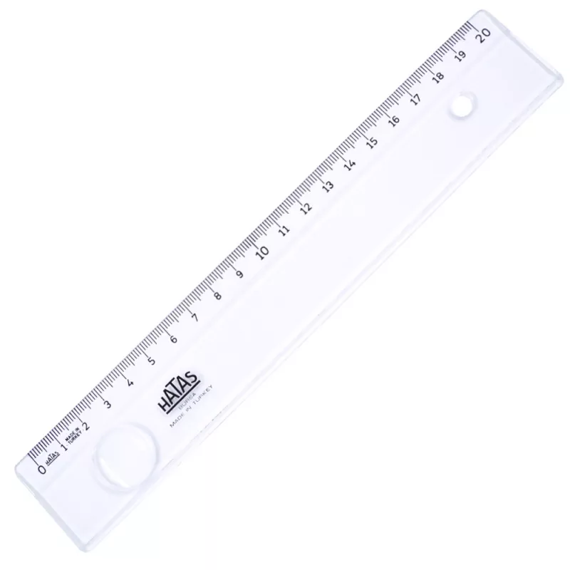 HATAS MERCEKLİ GENİŞ BÜRO CETVELİ 20 CM 00151