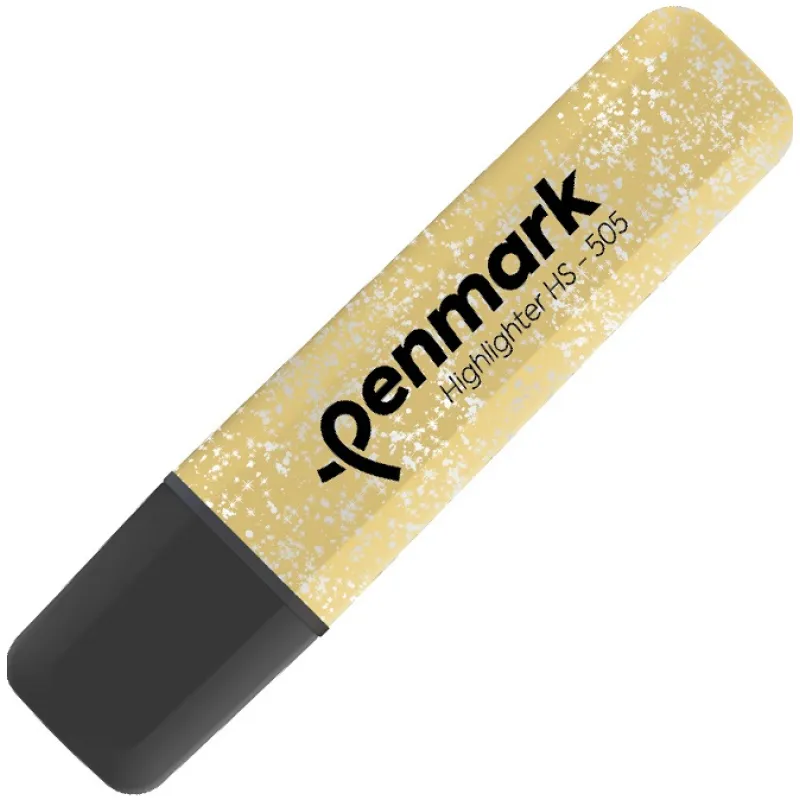 PENMARK FOSFORLU KALEM METALİK SİMLİ GOLD HS 505 13