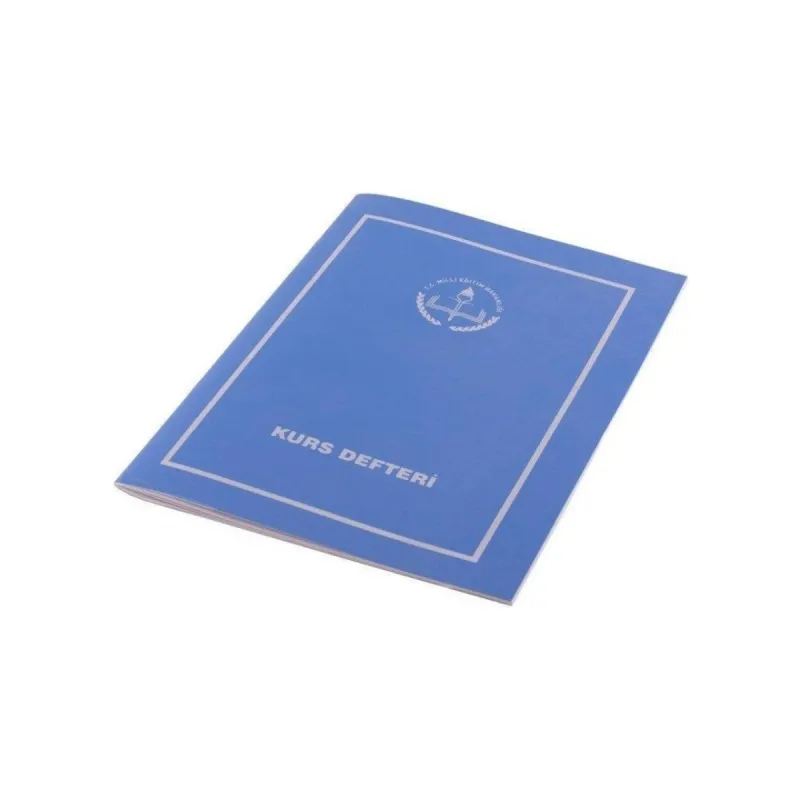 KURS DEFTERİ PLASTİK KAPAK 24 YP. 20X28