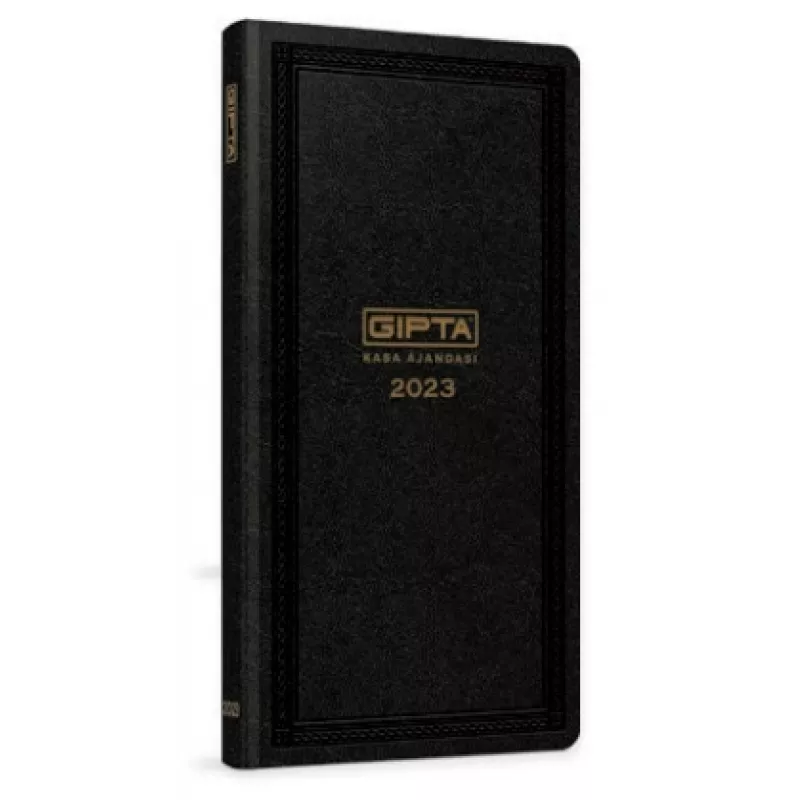 GIPTA 2025 17X33 KASA AJANDASI 432 SAYFA (PAZAR GÜNLERİ TEK SAYFA ) 118-TCK