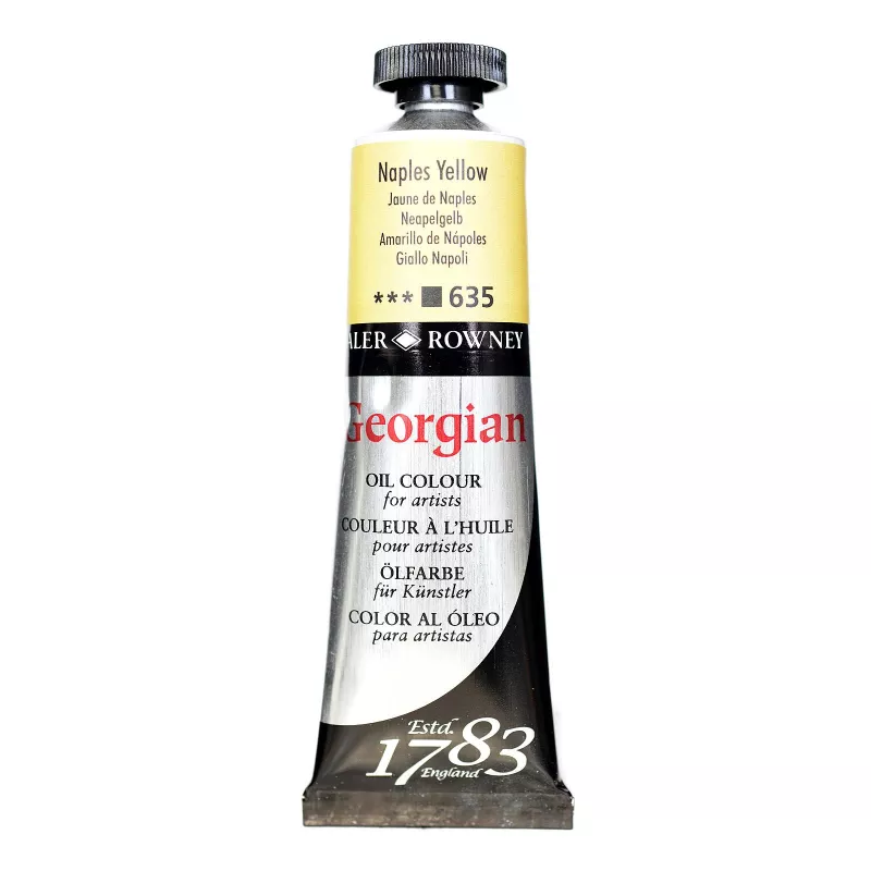 Daler Rowney Georgian Yağlı Boya 38 ml. Naples Yellow No:635