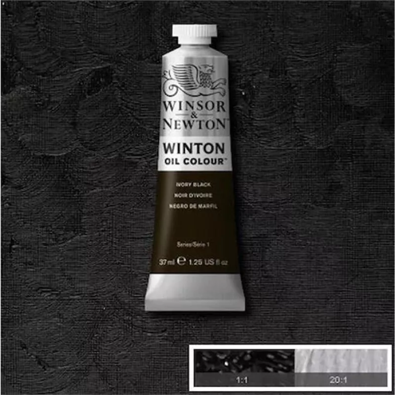Winsor Newton 331 Ivory Black 37 ml Yağlı Boya