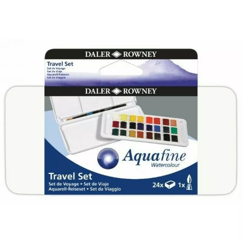 DALER ROWNER SULUBOYA AQUAFINE 24' PLASTİK KUTU - SEYAHAT SETİ