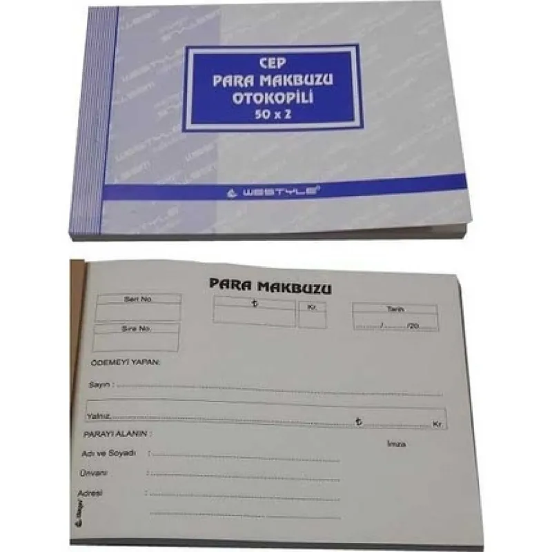 ARMAT CEP PARA MAKBUZU 50X2 nüsha NO:2 OTOKOPİLİ