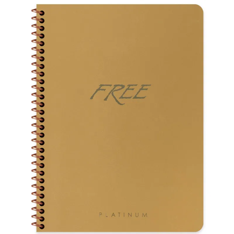 KESKİN DEFTER FREE PLATİNUM 16,5x22,5 PP KAPAK 80 YP.KARELİ 320372