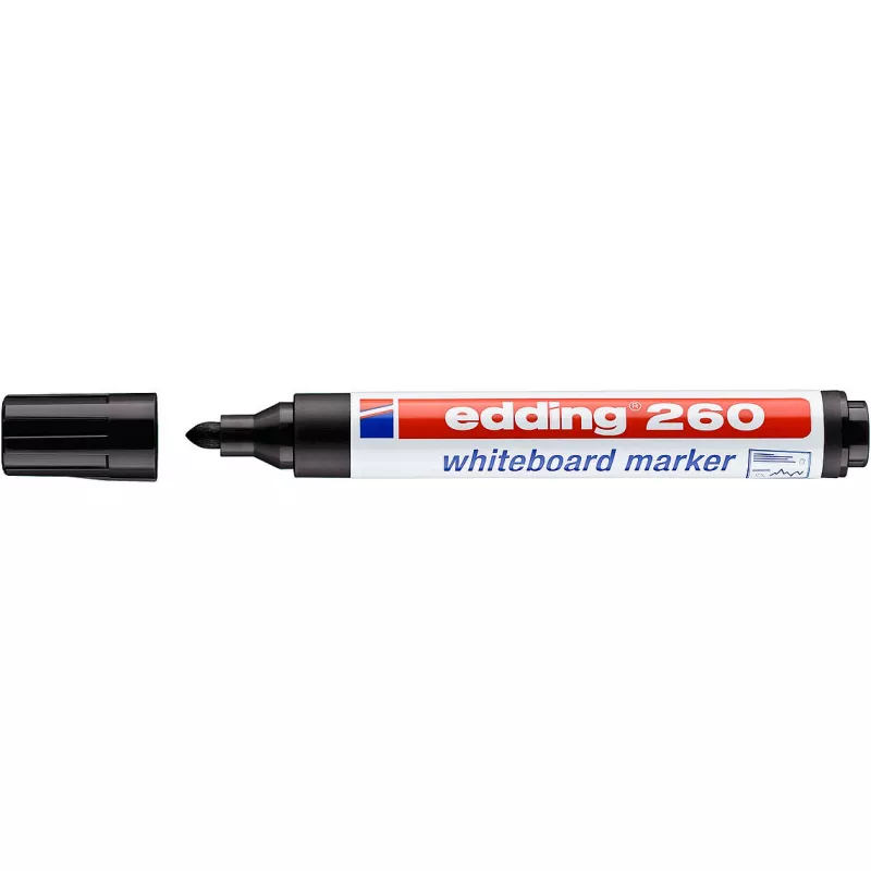 EDDİNG 260 TAHTA KALEMİ 1,5-3mm. SİYAH