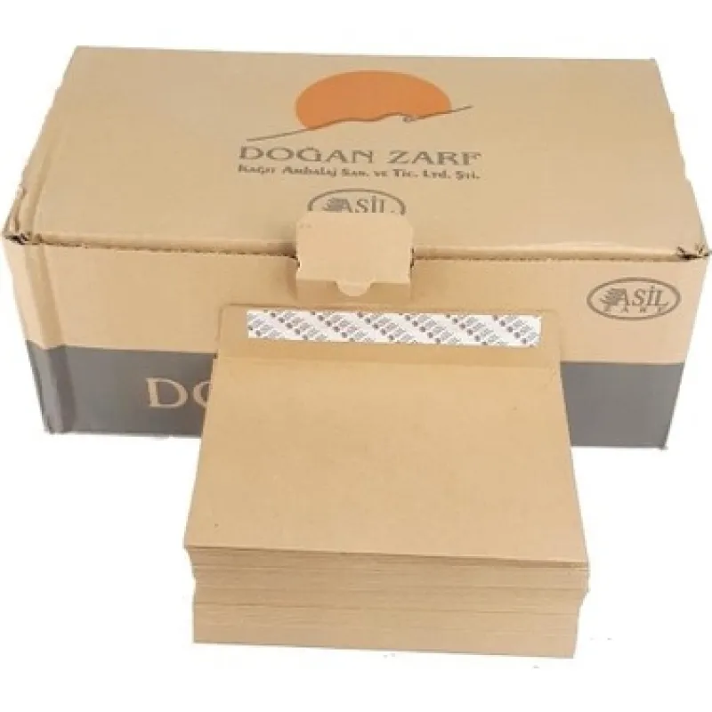 DOĞAN MEKTUP ZARFI 114*162 ELVAN KRAFT 90 GR SİLİKONLU KL(500)