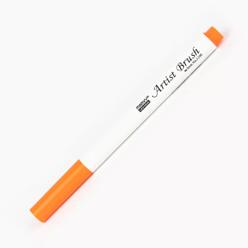 Marvy Artist Brush - Fırça Uçlu Kalem 1100 No:7 Orange