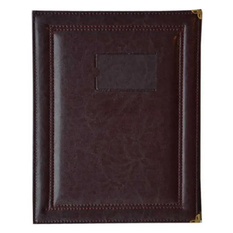  DİLMAN İMZA DOSYASI SİYAH SUNİ DERİ 23x33 12 YP 4405