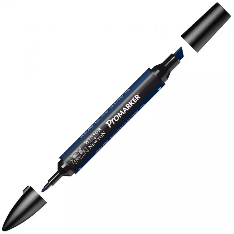 Winsor & Newton Brush Marker İndigo Blue W234