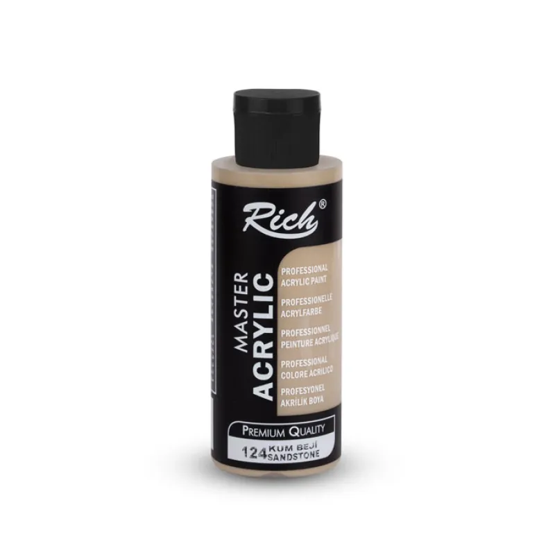 RİCH MASTER AKRİLİK 120 CC KUM BEJİ 124