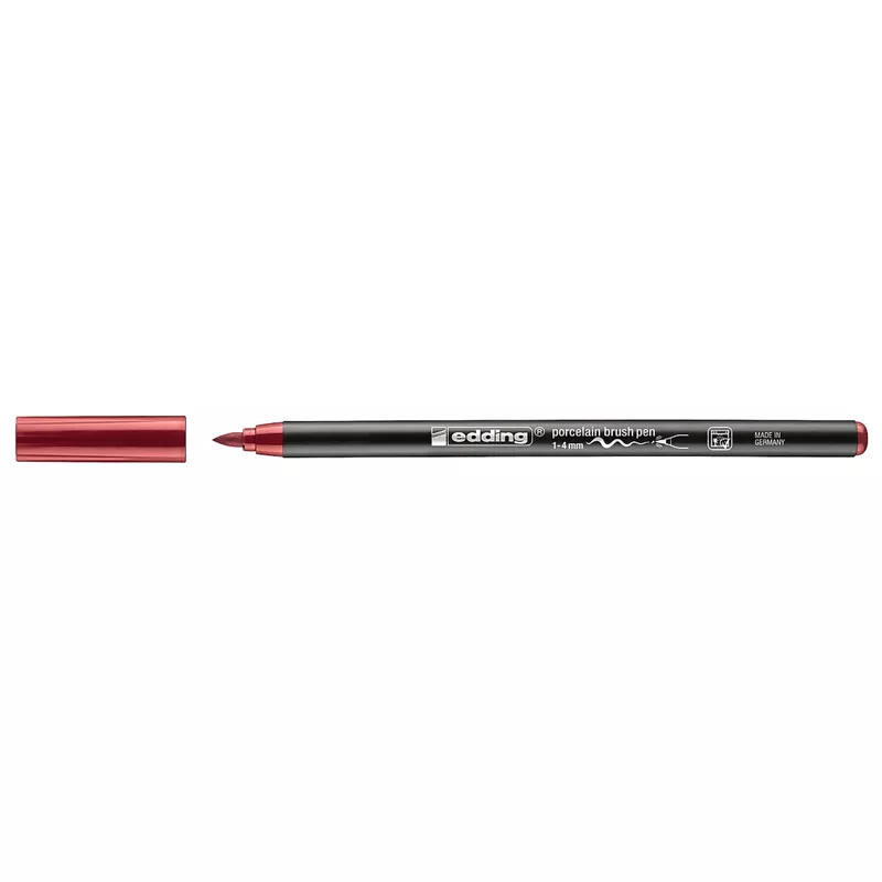 EDDİNG PORSELEN KALEMİ BORDO E-4200)