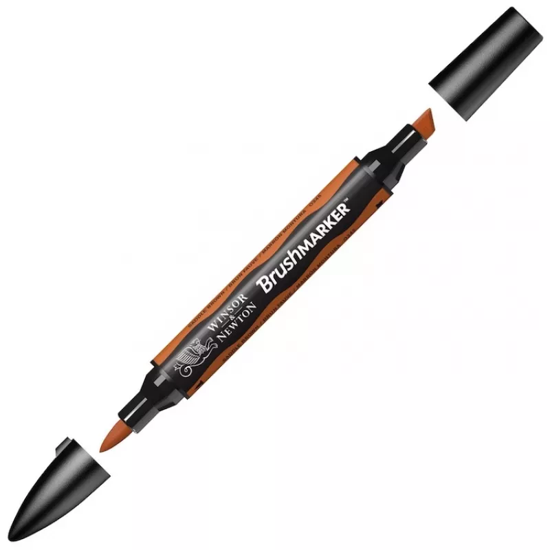 Winsor & Newton Brush Marker Saddle Brown 0345