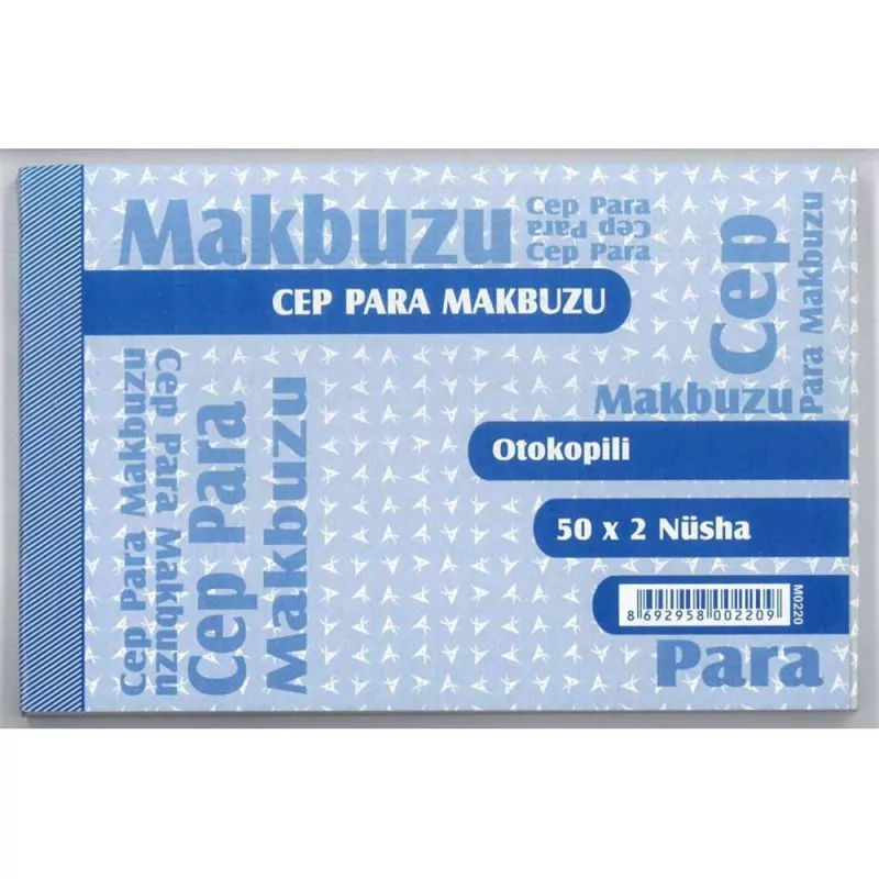 ARMAT CEP PARA MAKBUZU 50X2 nüsha NO:2 OTOKOPİLİ
