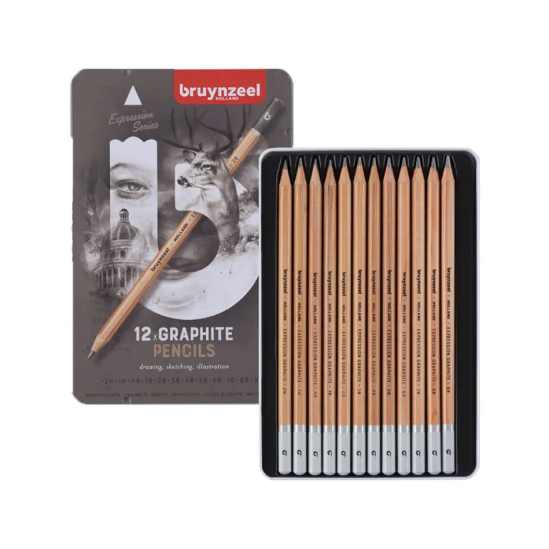 BRUYNZEEL EXPRESSION GRAPHITE 12Lİ SET 