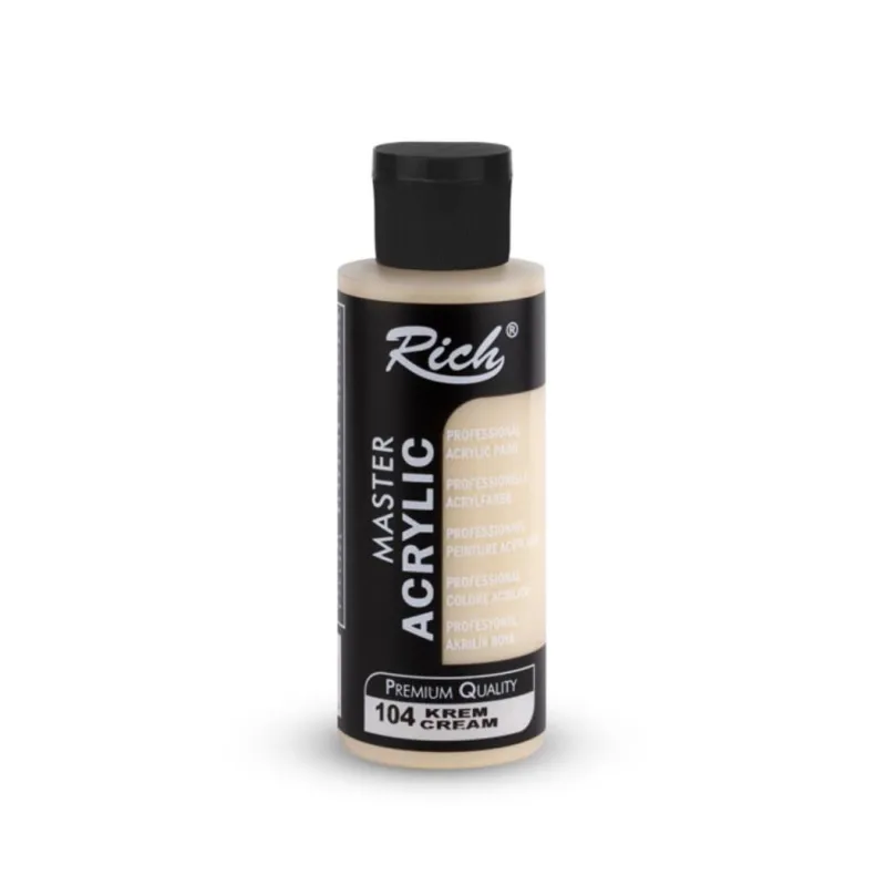 RİCH MASTER AKRİLİK 120 CC KREM 104