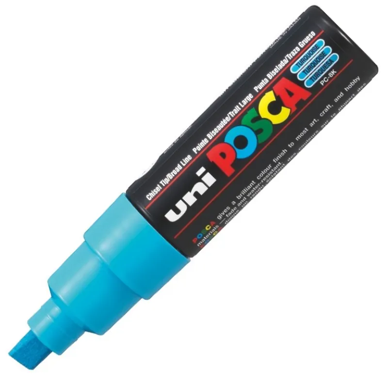 UNİ POSTER MARKÖRÜ POSCA PC-8K 8.0 TURKUAZ