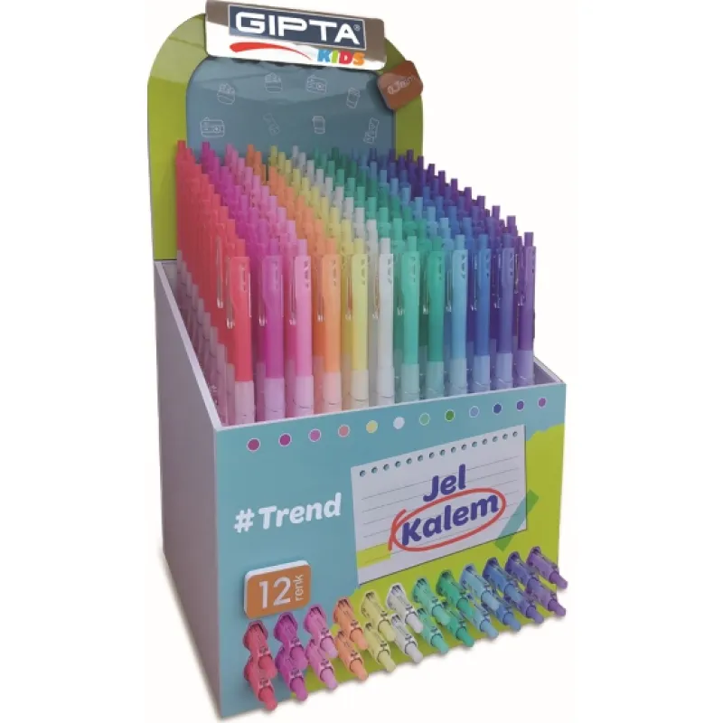 GIPTA JEL KALEM TREND AKRİLİK 0.5 12 RENK F1478