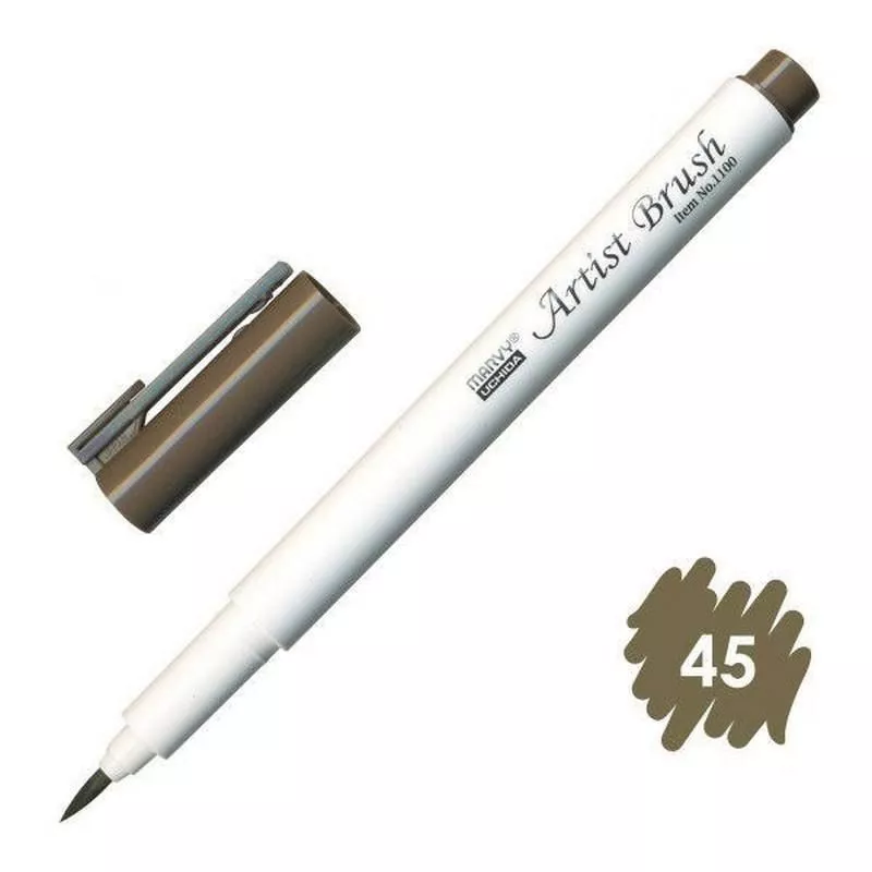 Marvy Artist Brush Fırça Uçlu Kalem 1100 No:45 Sepia