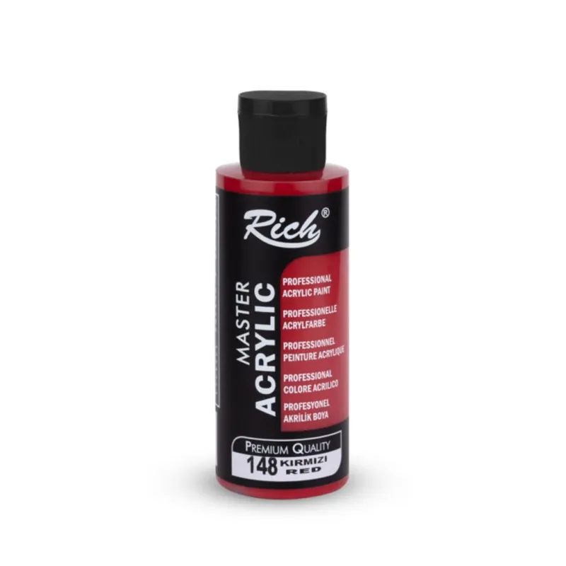 RİCH MASTER AKRİLİK 120 CC KIRMIZI 148