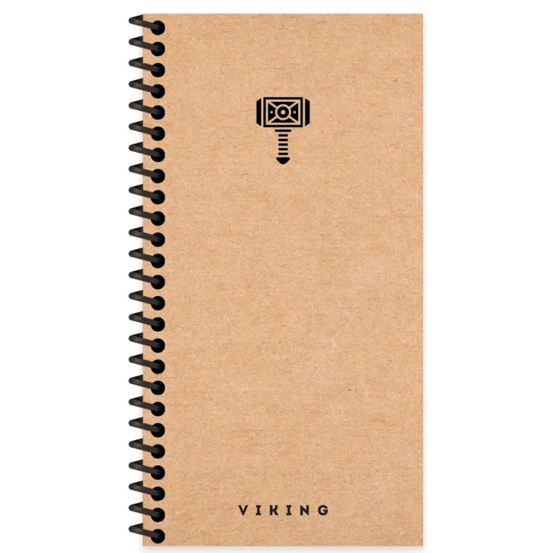 KESKİN DEFTER LA PLUME VİKİNG 10x19 SPR. SERT KAPAK ÇEKİÇ 80 YP. DÜZ 417965