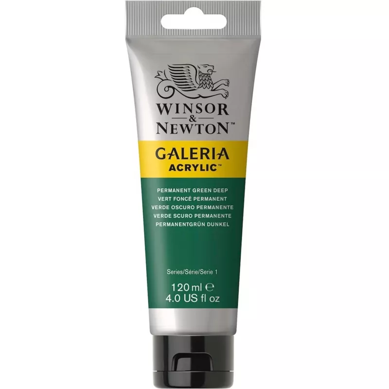 Winsor&Newton Galeria Akrilik Boya 120ml Permanent Green deep