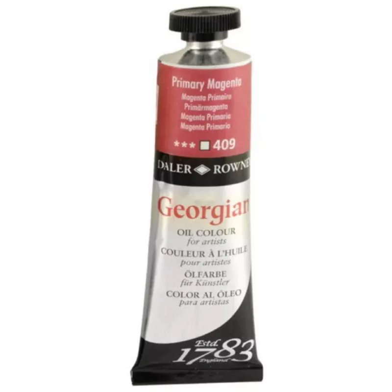 Daler Rowney Georgian Yağlı Boya 38 ml. Primary Magenta No:409