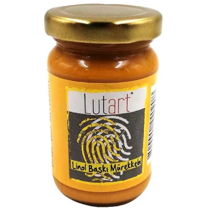 LUTART LİNOL BASKI MÜREKKEBİ 100 ML SARI LMB-6200