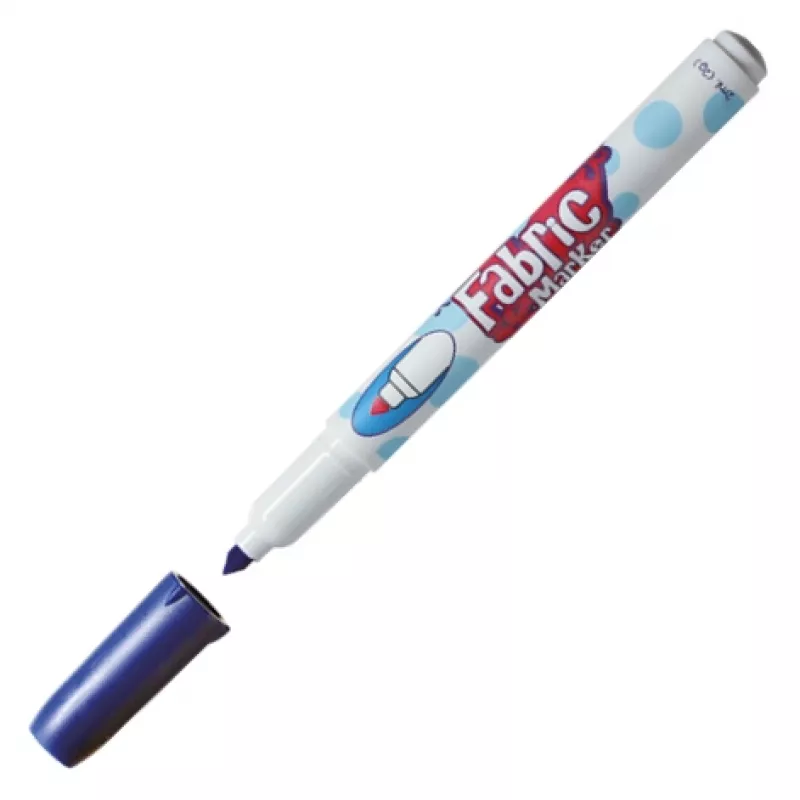 MARVY FABRIC MARKER DARK BLUE KUMAŞ KALEMİ