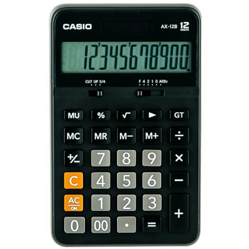 CASIO HESAP MAKİNESİ MASAÜSTÜ JJ-120DPLUS 12 HANE