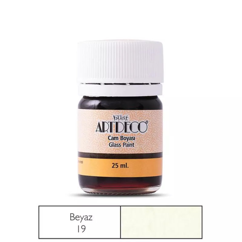 ARTDECO CAM BOYASI 25ML BEYAZ 19