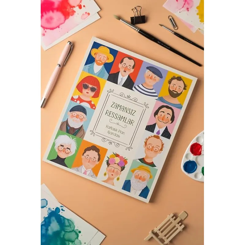 YMN MELİMELEK ZAMANSIZ RESSAMLAR AJANDASI 16,5X19,5