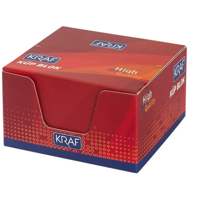 KRAF KÜP BLOK BEYAZ 8X8 CM 115G