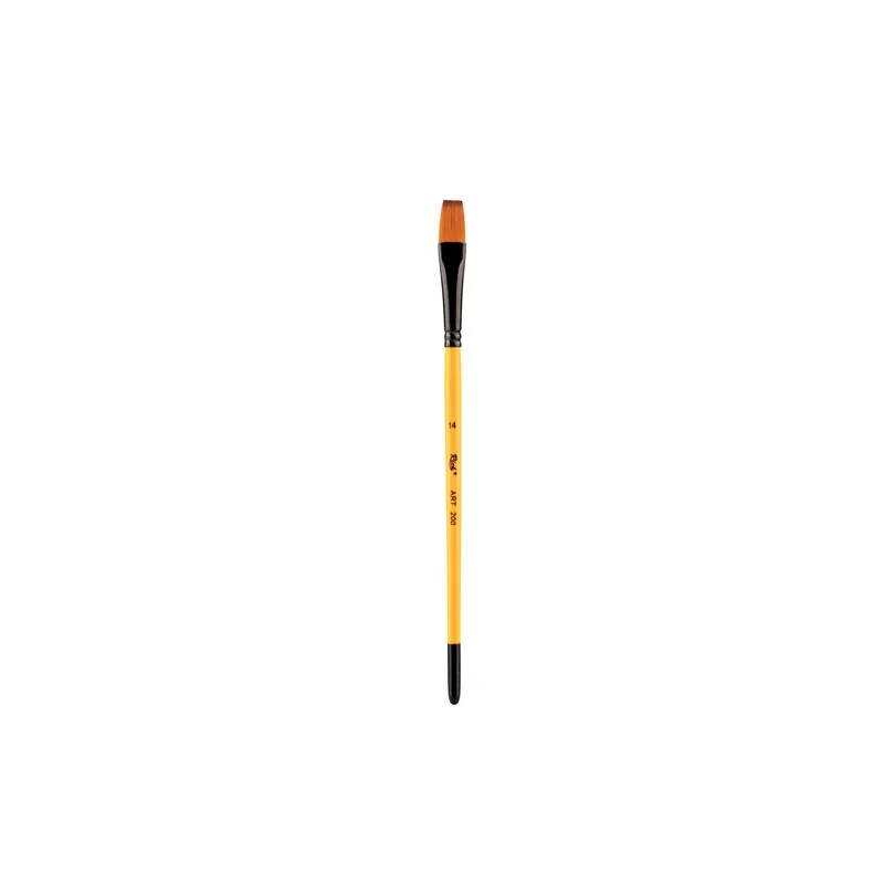 RİCH ART 200 SERİSİ SENTETİK KIL DÜZ KESİK FIRÇA NO: 14 17382
