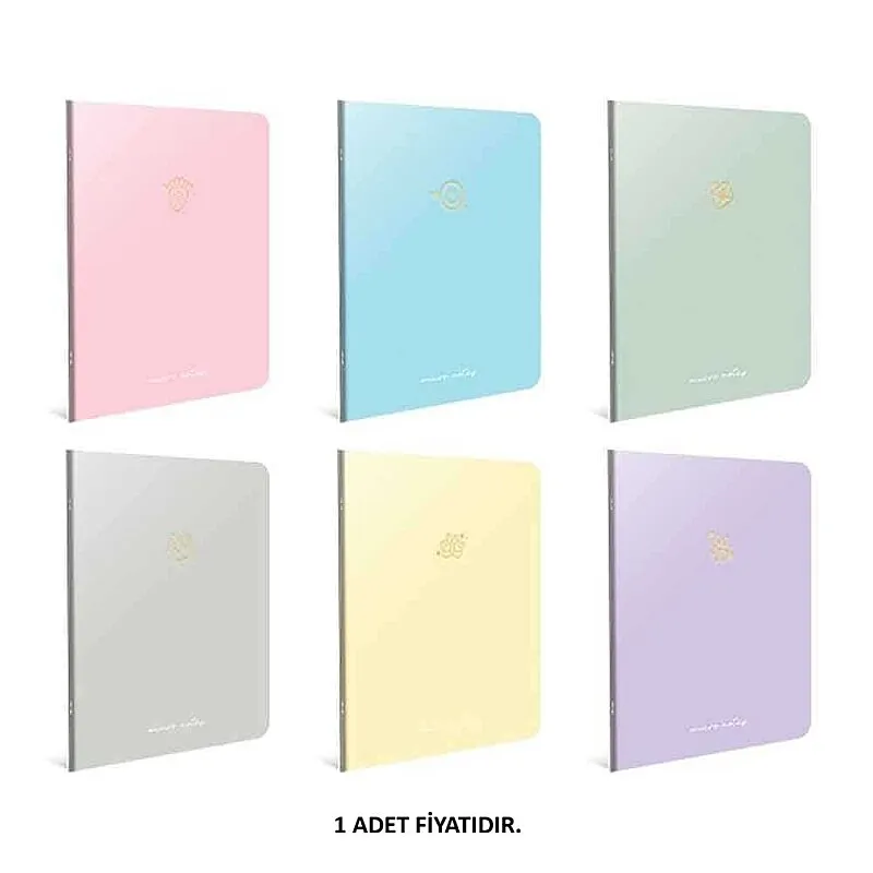 GIPTA DEFTER MICRO NOTES 13x21 KARTON KAPAK 60 YP. DÜZ 5978
