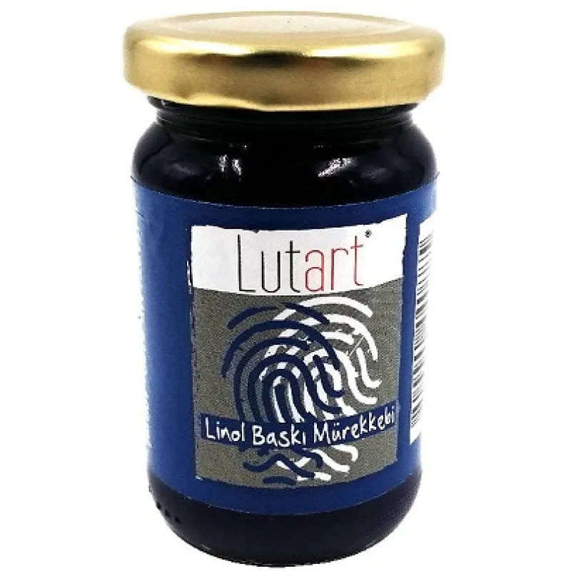 LUTART LİNOL BASKI MÜREKKEBİ 100 ML MAVİ LMB-6100