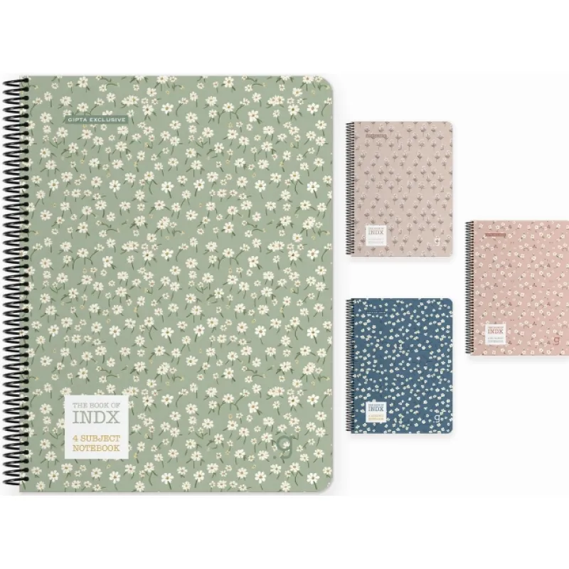 GIPTA DEFTER INDX 17x24 SPİRALLİ SERT KAPAK 140 YP ÇİZGİLİ 7688