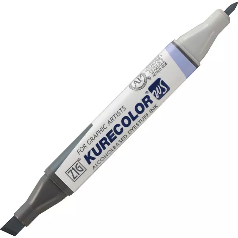 Zig Twin S Kurecolor Marker 821 Pale Gray