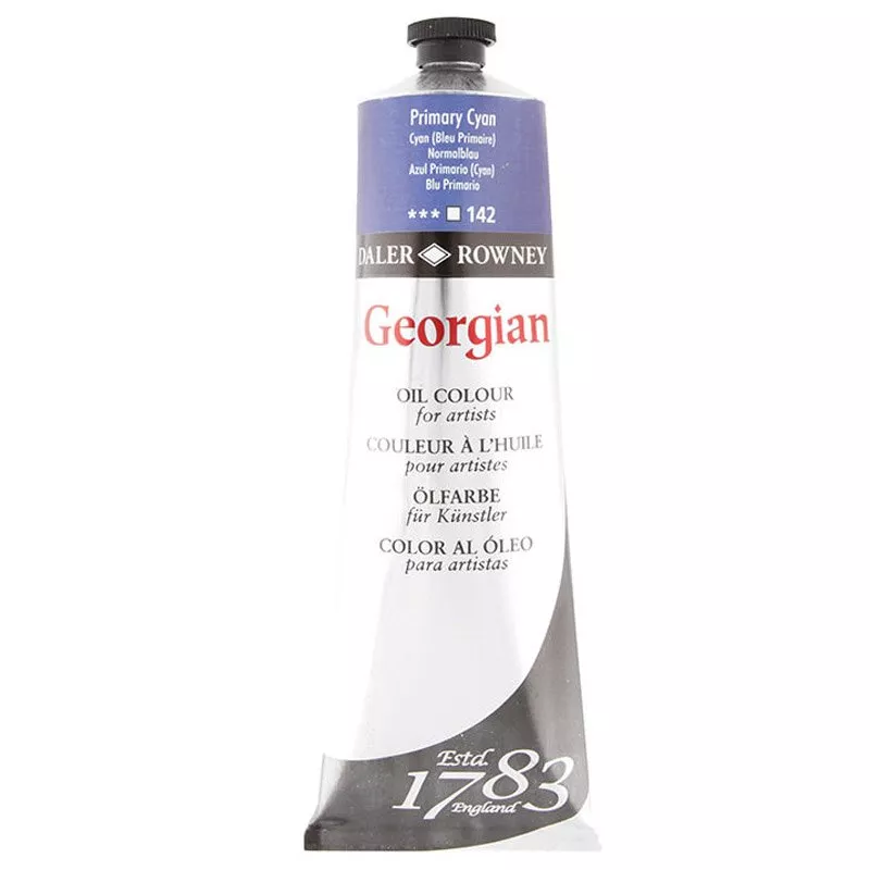 DALER ROWNEY GEORGİAN YAĞLI BOYA GOC 225ML PRIMARY CYAN