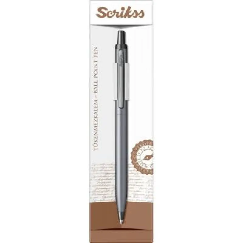 Scrikss Vintage 51 Tükenmez Kalem Mat GRİ